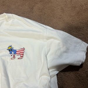 Men’s White Goat USA T-Shirt